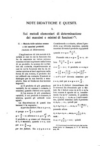 Rassegna di matematica e fisica