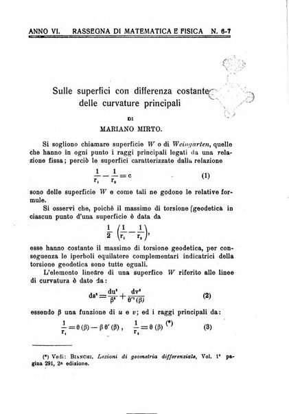 Rassegna di matematica e fisica