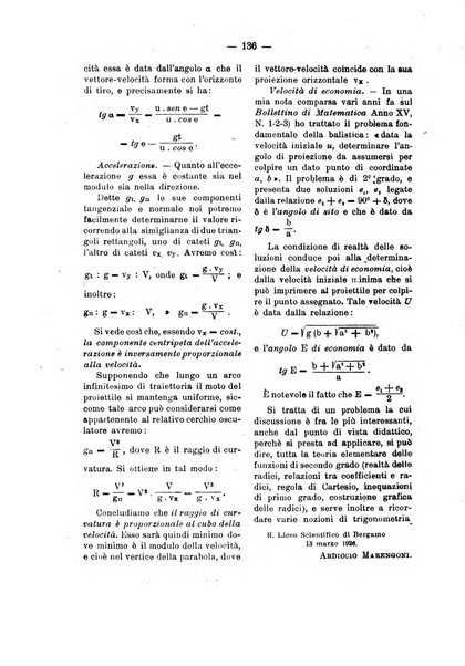 Rassegna di matematica e fisica