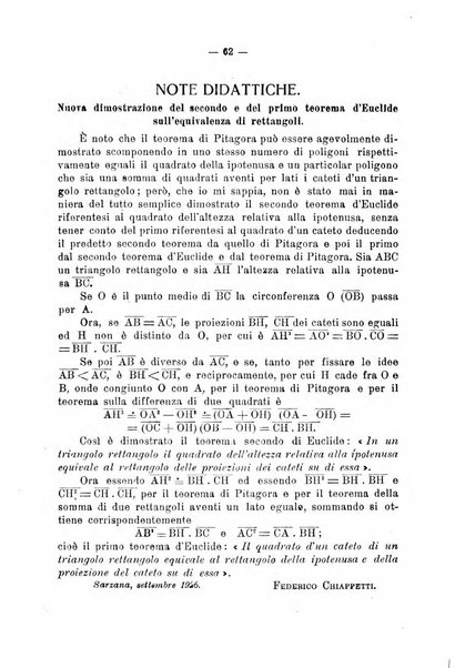 Rassegna di matematica e fisica