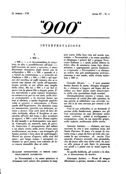 900 quaderni d'Italia e d'Europa