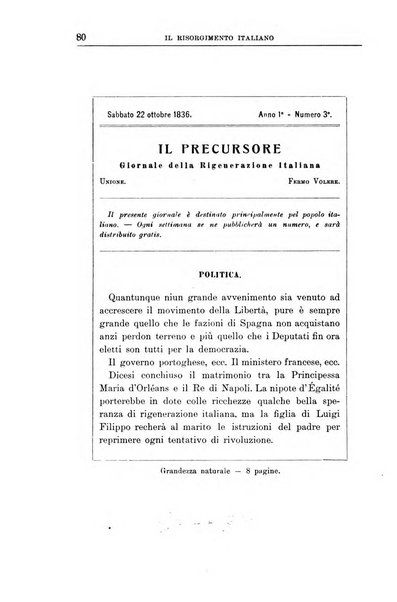 Il Risorgimento italiano rivista storica