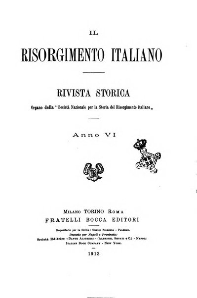 Il Risorgimento italiano rivista storica