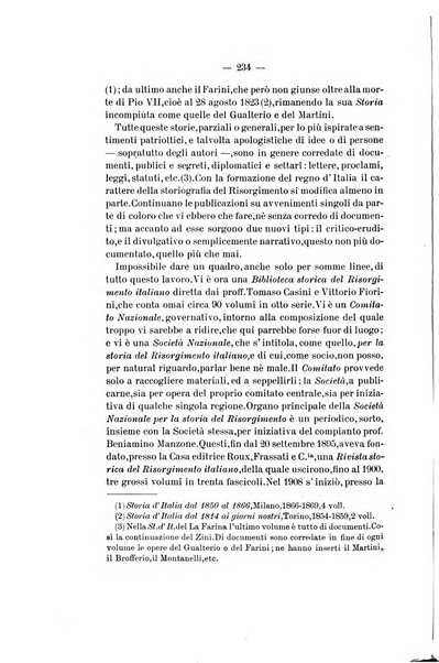 Il Risorgimento italiano rivista storica