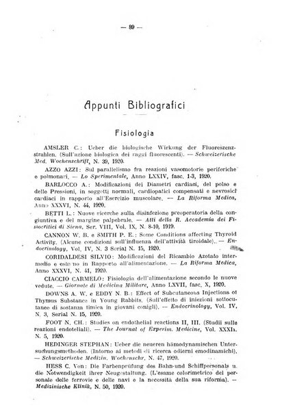 Biochimica e terapia sperimentale organo ufficiale della Societa italiana di Chimica biologica