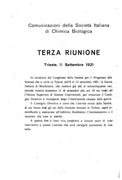 Biochimica e terapia sperimentale organo ufficiale della Societa italiana di Chimica biologica