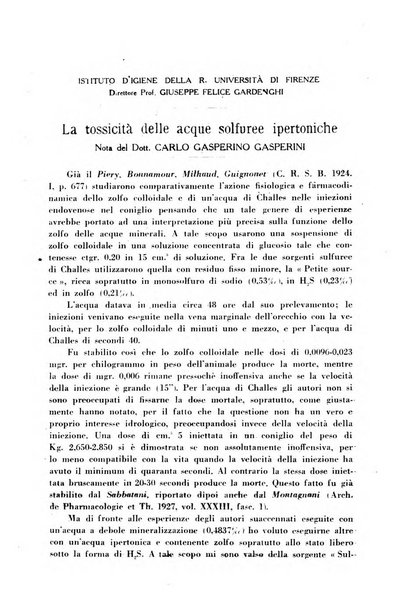 Biochimica e terapia sperimentale organo ufficiale della Societa italiana di Chimica biologica