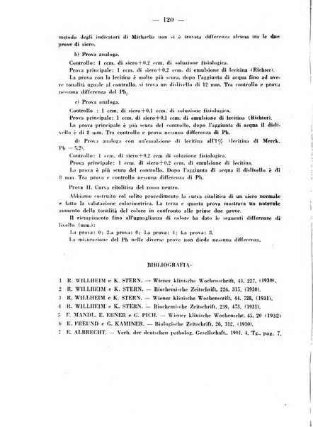 Biochimica e terapia sperimentale organo ufficiale della Societa italiana di Chimica biologica