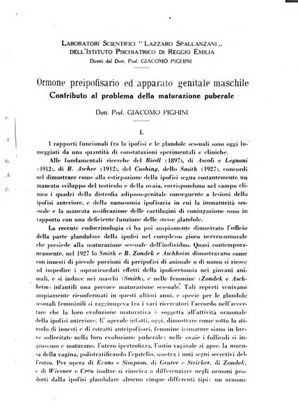 Biochimica e terapia sperimentale organo ufficiale della Societa italiana di Chimica biologica