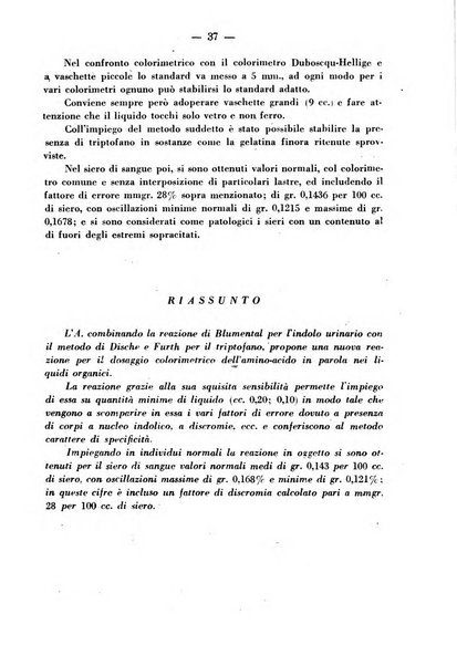 Biochimica e terapia sperimentale organo ufficiale della Societa italiana di Chimica biologica