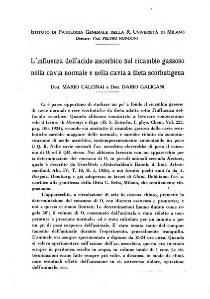 Biochimica e terapia sperimentale organo ufficiale della Societa italiana di Chimica biologica