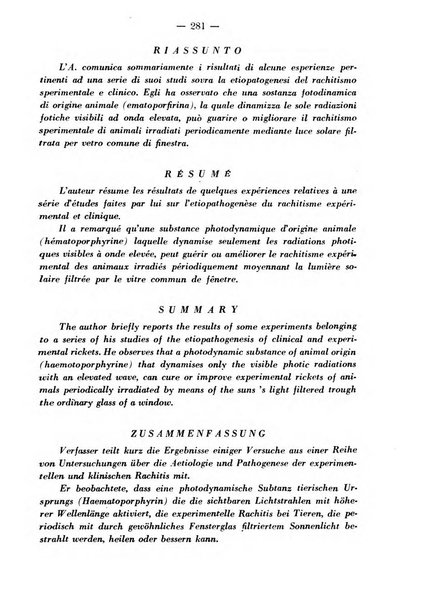 Biochimica e terapia sperimentale organo ufficiale della Societa italiana di Chimica biologica