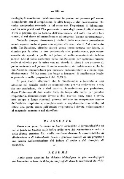 Biochimica e terapia sperimentale organo ufficiale della Societa italiana di Chimica biologica