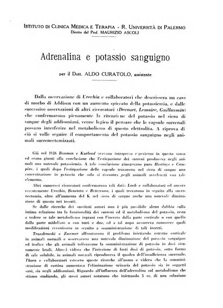 Biochimica e terapia sperimentale organo ufficiale della Societa italiana di Chimica biologica