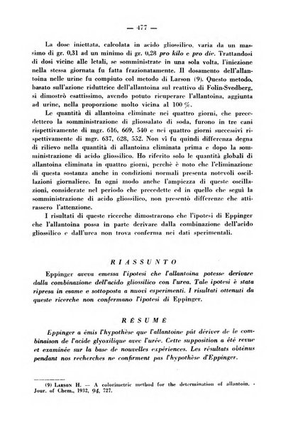 Biochimica e terapia sperimentale organo ufficiale della Societa italiana di Chimica biologica