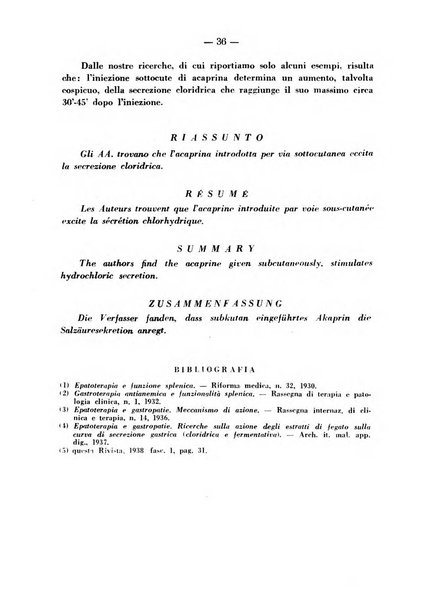 Biochimica e terapia sperimentale organo ufficiale della Societa italiana di Chimica biologica