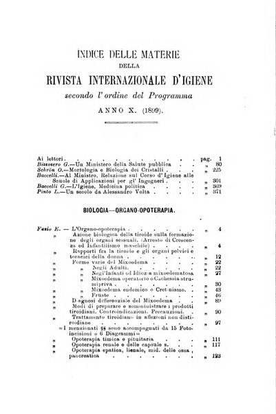 Rivista internazionale d'igiene