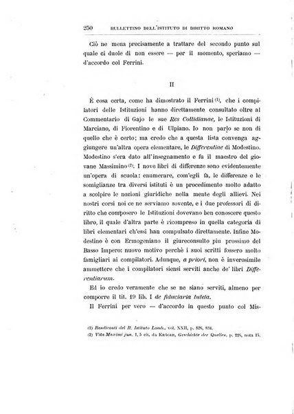 Bullettino dell'Istituto di Diritto romano