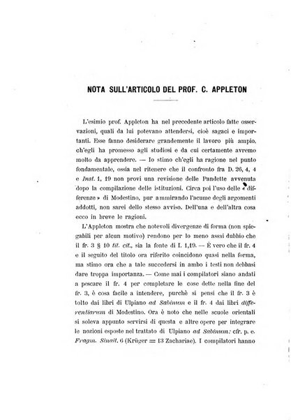 Bullettino dell'Istituto di Diritto romano