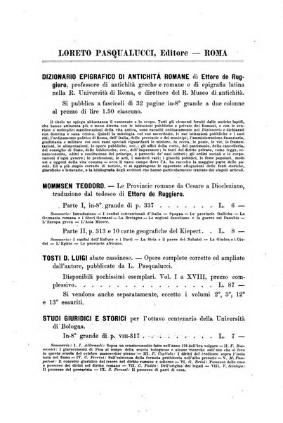 Bullettino dell'Istituto di Diritto romano