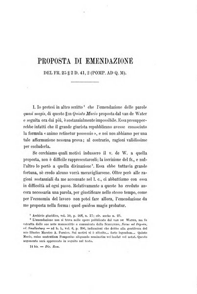 Bullettino dell'Istituto di Diritto romano