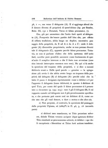 Bullettino dell'Istituto di Diritto romano