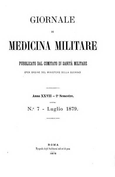 Giornale di medicina militare