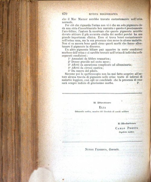 Giornale di medicina militare