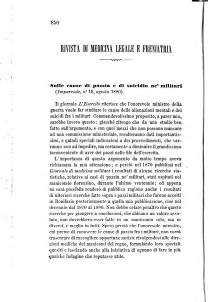 Giornale di medicina militare