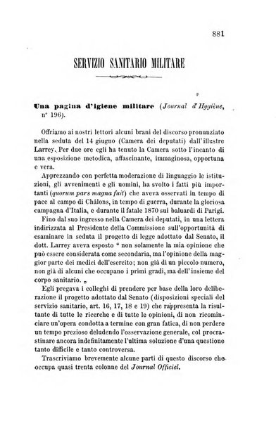 Giornale di medicina militare