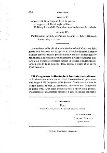 Giornale di medicina militare