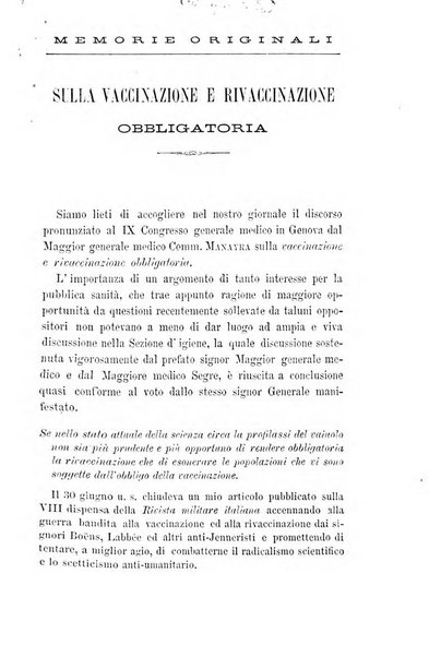 Giornale di medicina militare