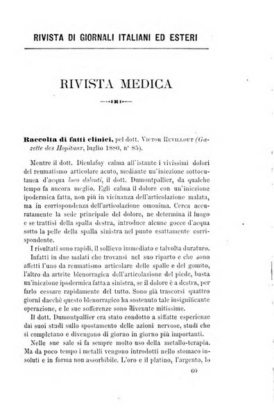 Giornale di medicina militare