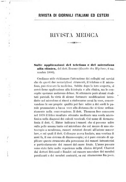 Giornale di medicina militare