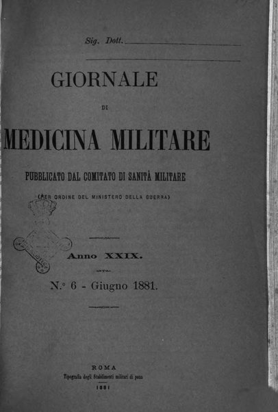 Giornale di medicina militare