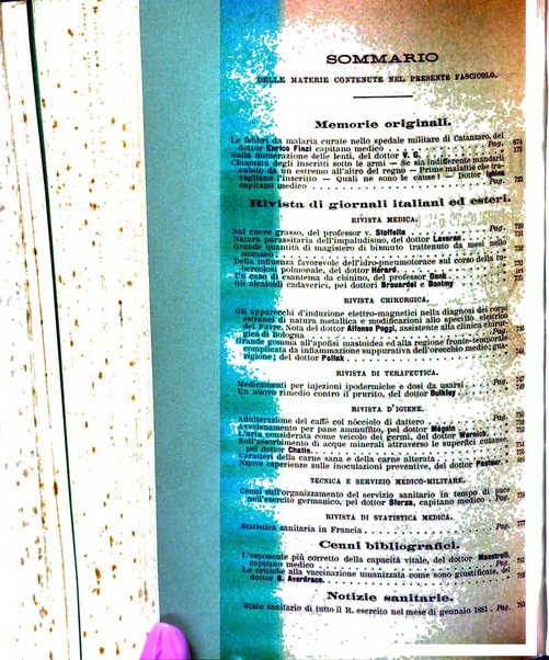 Giornale di medicina militare