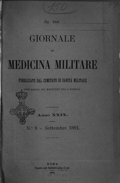 Giornale di medicina militare