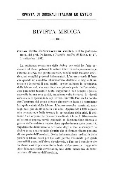 Giornale di medicina militare