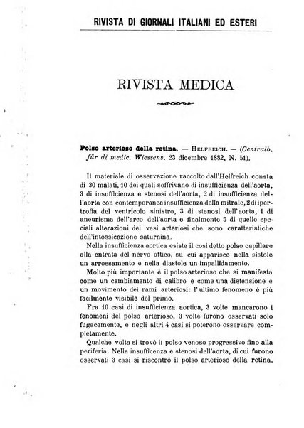 Giornale di medicina militare