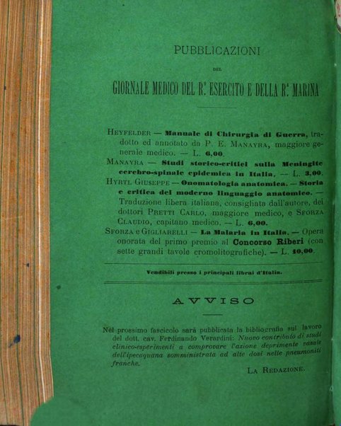 Giornale medico del R. Esercito e della R. Marina