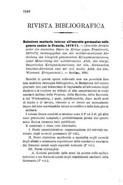 Giornale medico del R. Esercito e della R. Marina