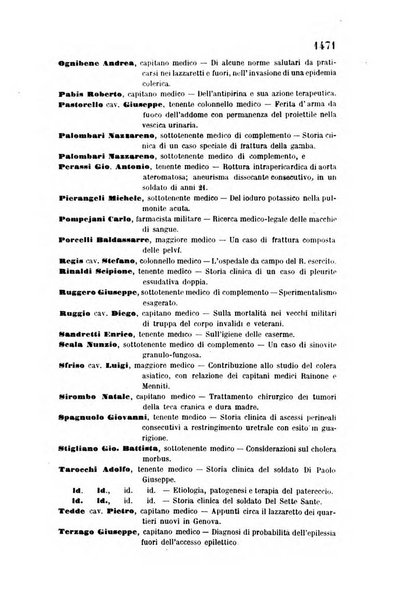 Giornale medico del R. Esercito e della R. Marina