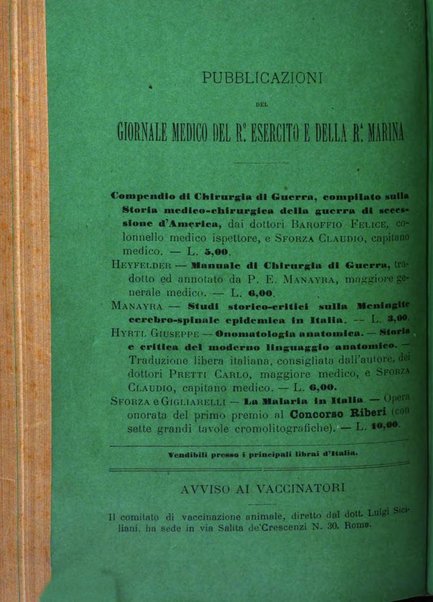 Giornale medico del R. Esercito e della R. Marina