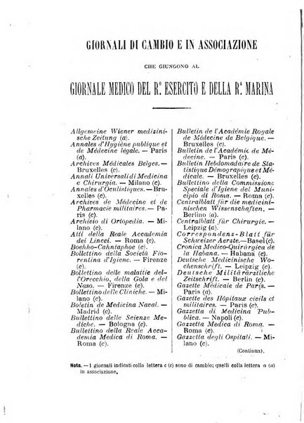 Giornale medico del R. Esercito e della R. Marina