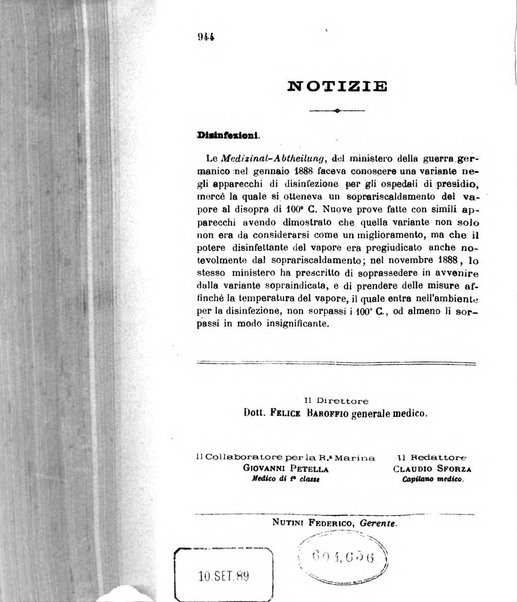 Giornale medico del R. Esercito e della R. Marina