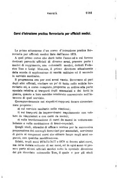 Giornale medico del R. Esercito e della R. Marina