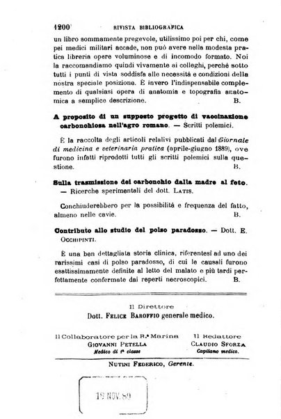 Giornale medico del R. Esercito e della R. Marina