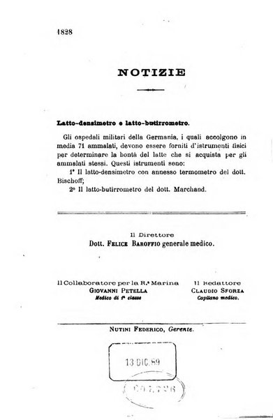 Giornale medico del R. Esercito e della R. Marina