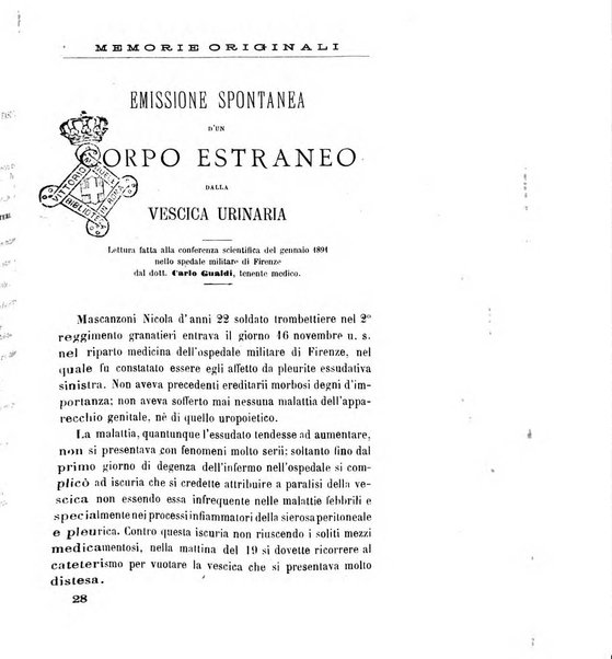 Giornale medico del R. Esercito e della R. Marina