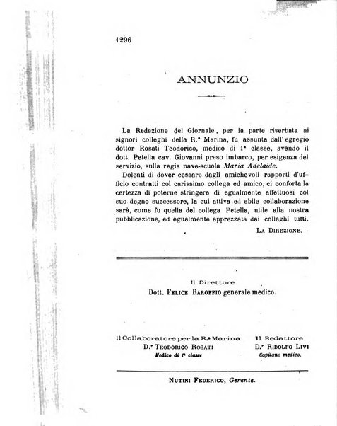 Giornale medico del R. Esercito e della R. Marina